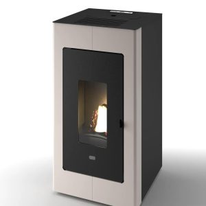 Termoestufa de Pellets Hidro Luísa Hydro 12,6 kW – Gris (Calefacción Central)