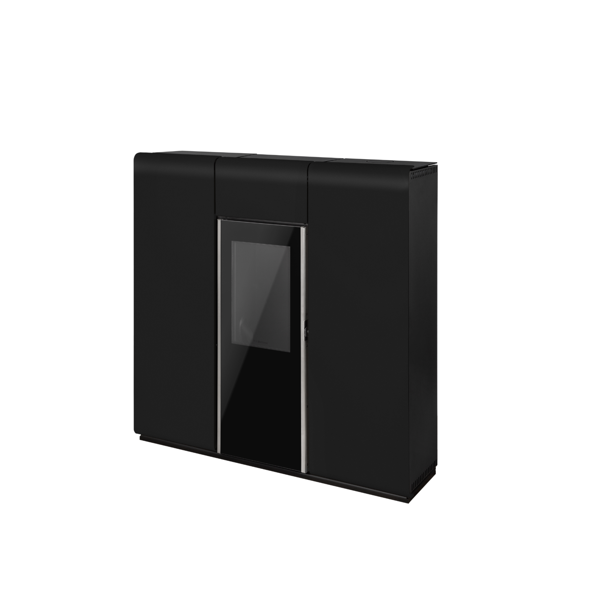 Termoestufa de Pellets TEK Biomasse Slim Aqua 20 kW con ACS – Negro (A+) - Imagen 2