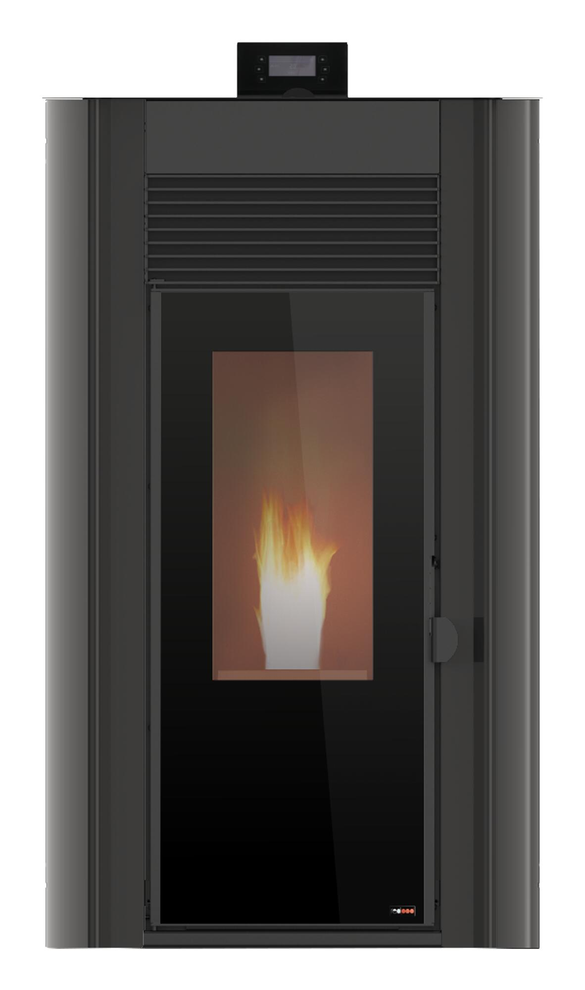 Termoestufa de Pellets Redpod First Advance 13 kW – Negro (A++) - Imagen 5