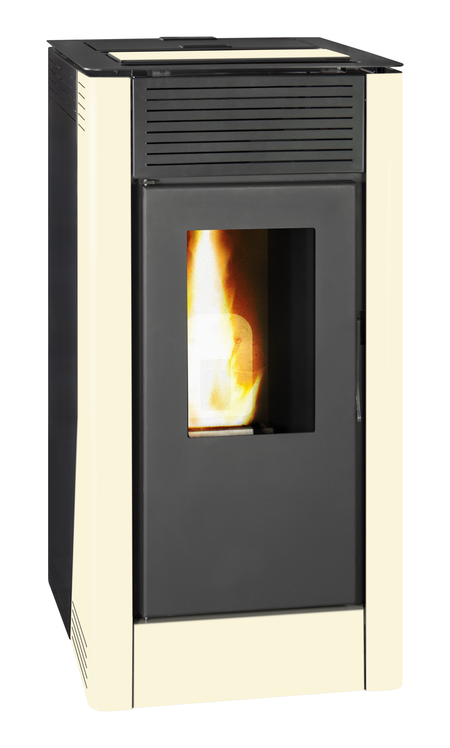 Termoestufa de Pellets Hidro TJ Velika 16 kW (17,7 kW) – Blanco - Imagen 2