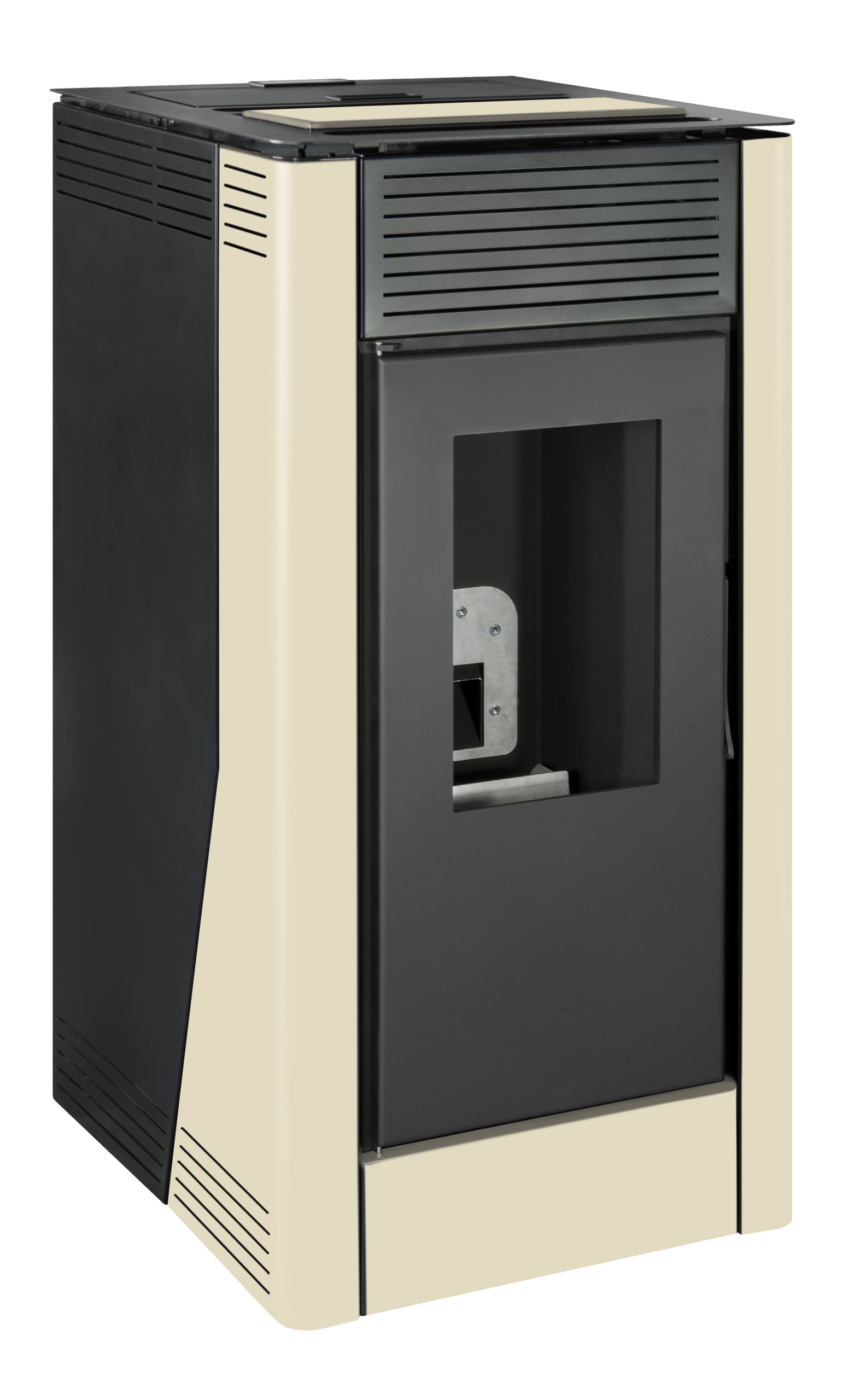 Termoestufa de Pellets Hidro TJ Velika 16 kW (17,7 kW) – Blanco - Imagen 4
