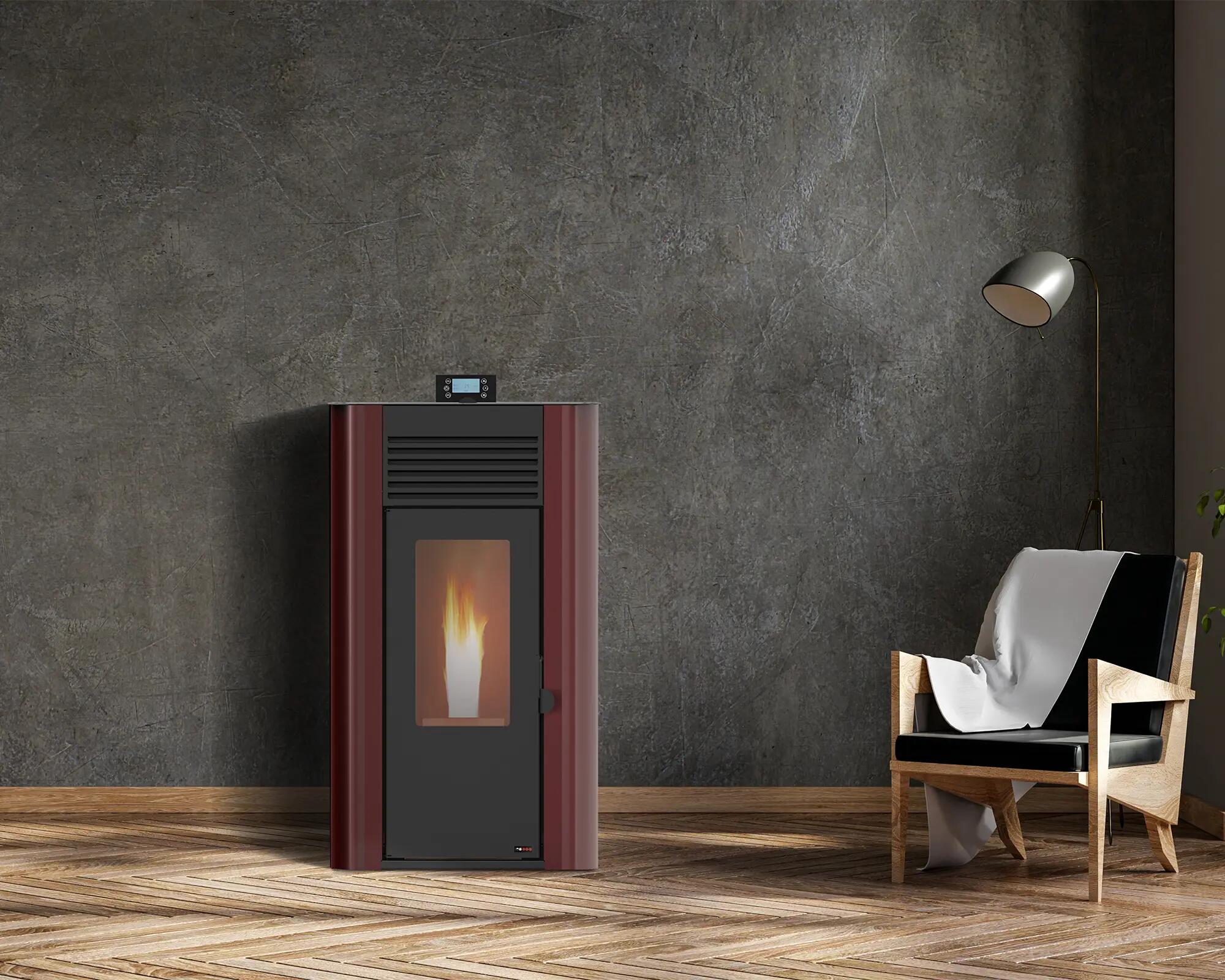 Termoestufa de Pellets Redpod First 13 kW – Burdeos