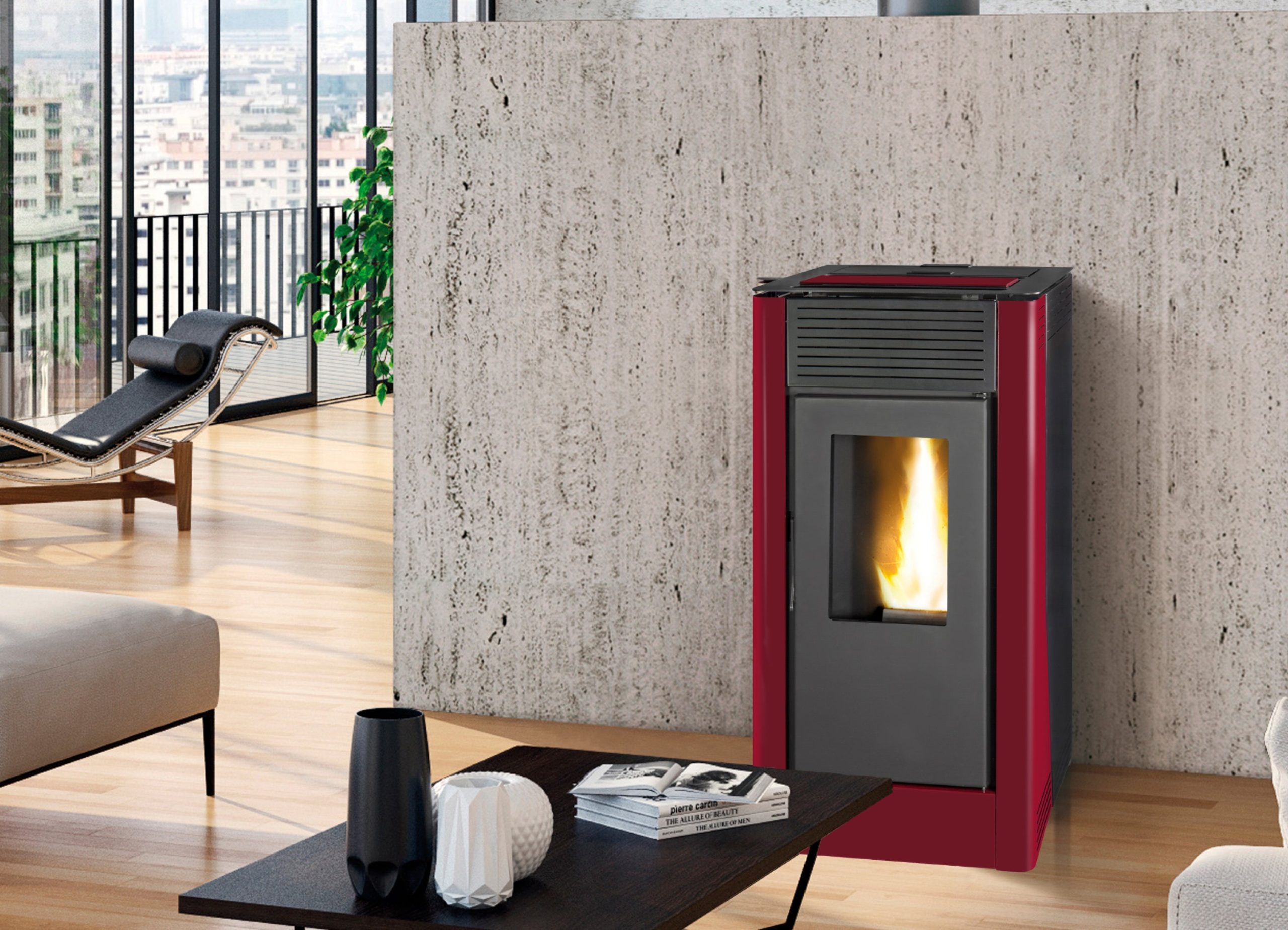 Termoestufa de Pellets Hidro TJ Velika 16 kW (17,7 kW) – Burdeos